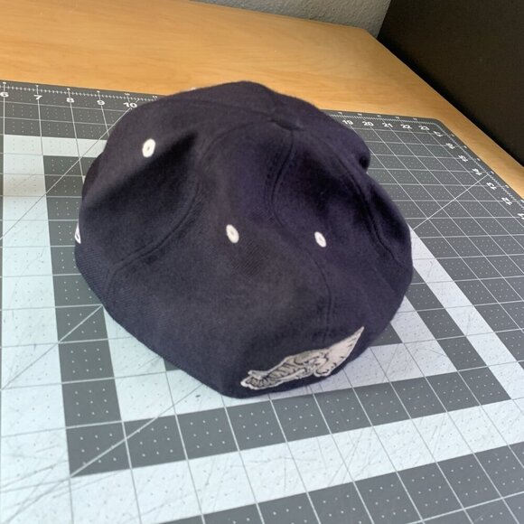 New Era Hat Mens 7 1/4 Cal State Fullerton Titans Cap Blue Fitted Wool College - Picture 5 of 10